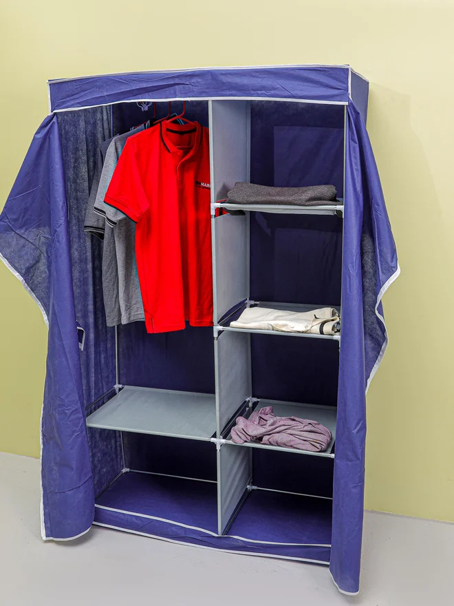 رويال فورد Royalford Wardrobe with Racks RF12428
